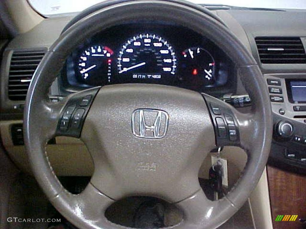 2006 Accord EX-L V6 Sedan - Taffeta White / Ivory photo #23