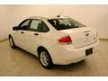 2009 White Suede Ford Focus SE Sedan  photo #5