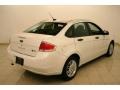 2009 White Suede Ford Focus SE Sedan  photo #7