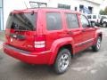 2008 Inferno Red Crystal Pearl Jeep Liberty Sport 4x4  photo #2