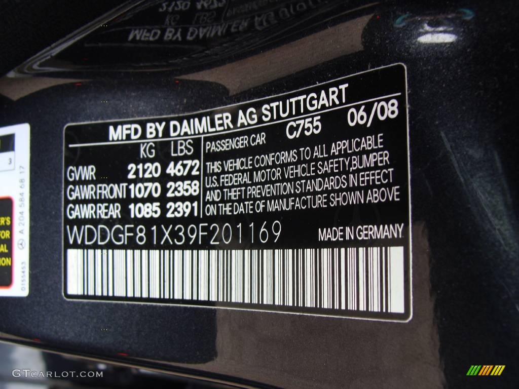 2009 C 300 4Matic - Steel Grey Metallic / Black photo #20