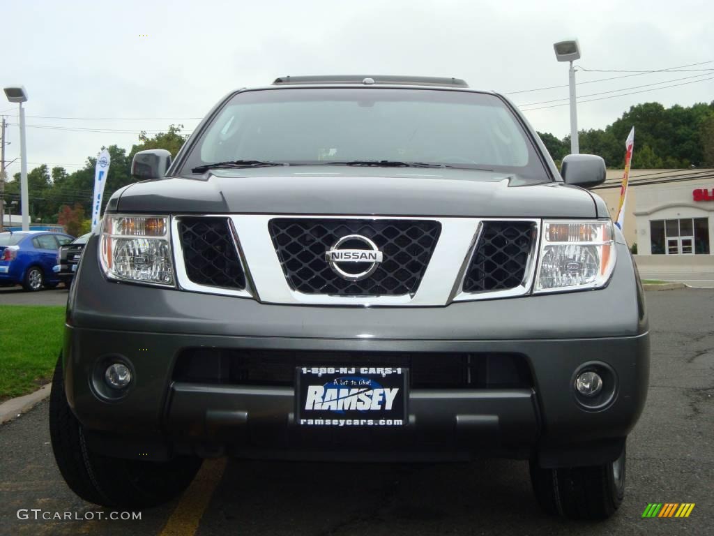 2006 Pathfinder SE 4x4 - Storm Grey Metallic / Graphite photo #2