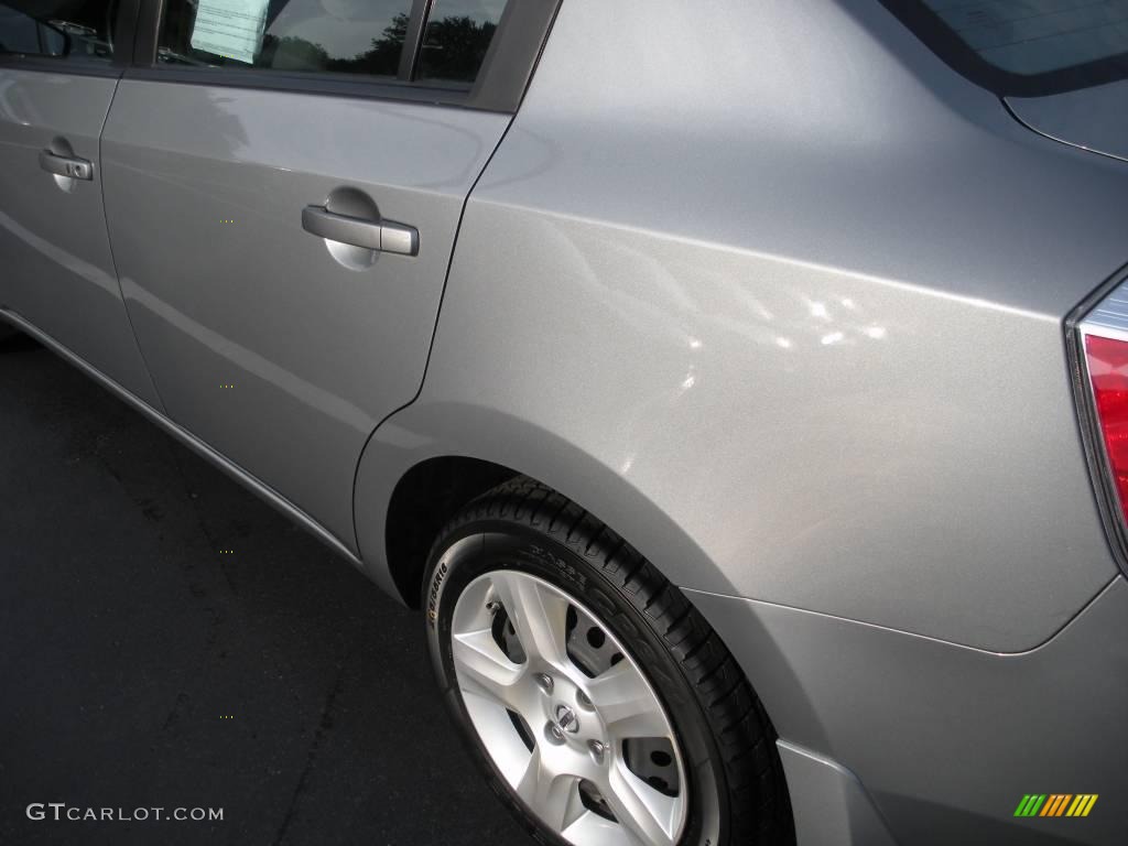 2007 Sentra 2.0 S - Magnetic Gray / Charcoal/Steel photo #8
