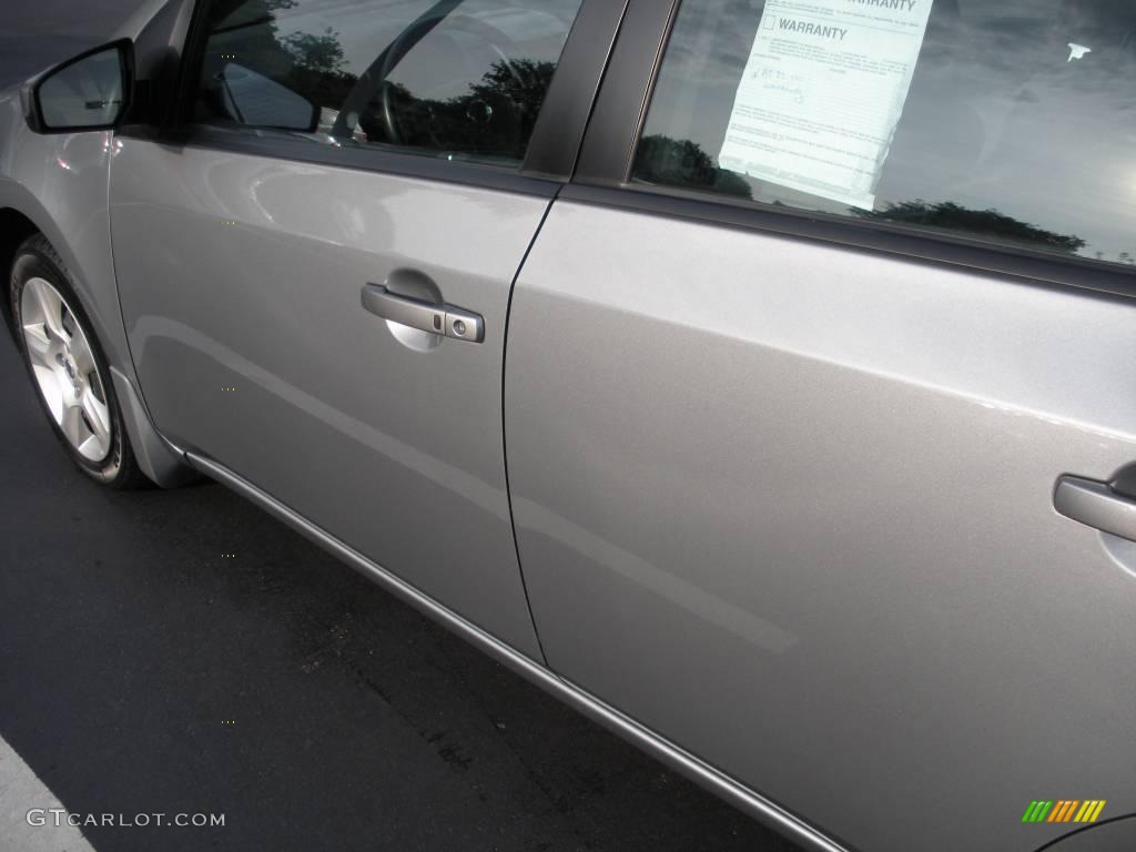 2007 Sentra 2.0 S - Magnetic Gray / Charcoal/Steel photo #9