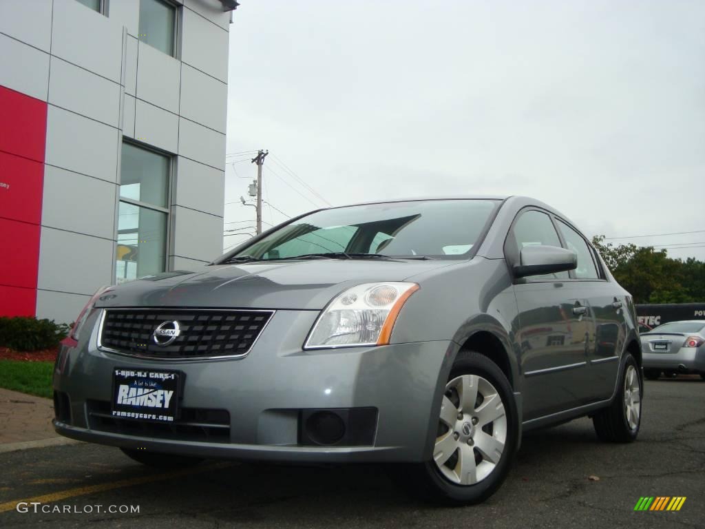 2007 Sentra 2.0 - Magnetic Gray / Beige photo #1