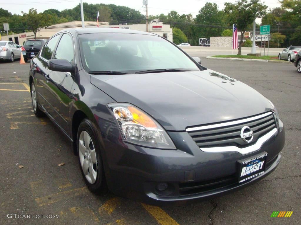 2007 Altima 2.5 S - Dark Slate Metallic / Charcoal photo #15