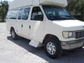 White - E Series Van E350 Club Wagon 15 Passenger Photo No. 3