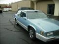 1989 Light Sapphire Blue Metallic Cadillac DeVille Sedan  photo #2