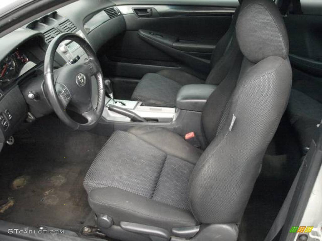 2004 Solara SE V6 Coupe - Lunar Mist Metallic / Dark Stone Gray photo #7