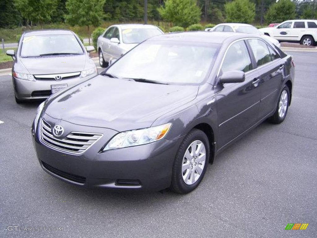 2007 Camry Hybrid - Magnetic Gray Metallic / Bisque photo #1