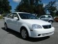 2006 Absolute White Suzuki Forenza Sedan  photo #7