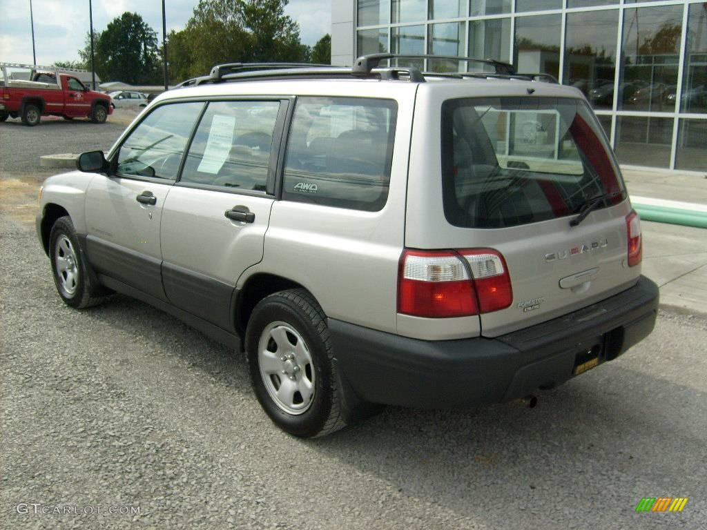 2001 Forester 2.5 L - Silverthorn Metallic / Gray photo #3