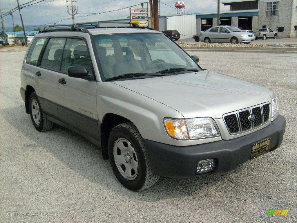 2001 Forester 2.5 L - Silverthorn Metallic / Gray photo #7