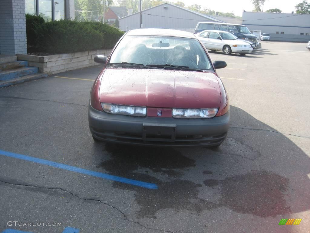 1996 S Series SL1 Sedan - Medium Red / Gray photo #4