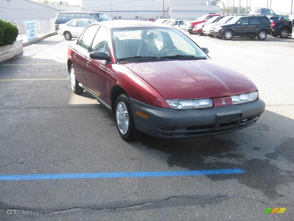 1996 S Series SL1 Sedan - Medium Red / Gray photo #5