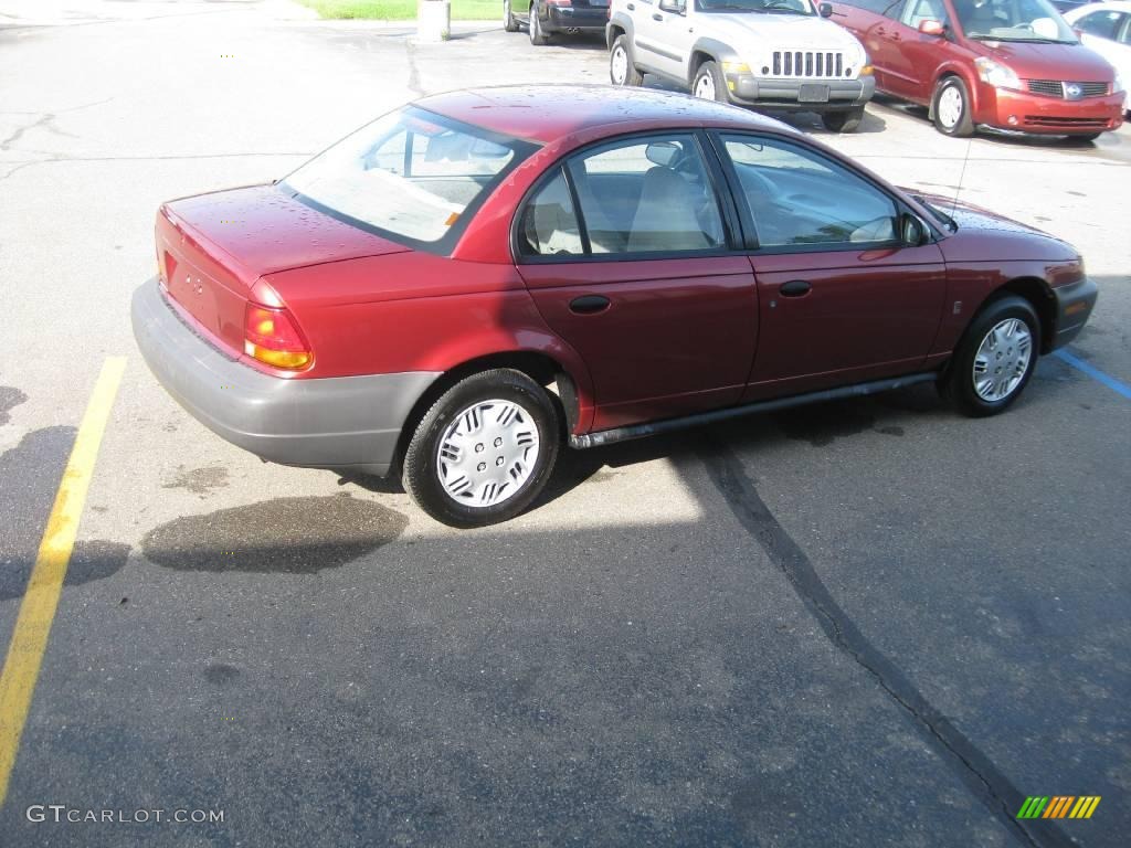1996 S Series SL1 Sedan - Medium Red / Gray photo #9