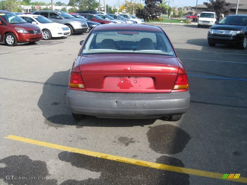 1996 S Series SL1 Sedan - Medium Red / Gray photo #11