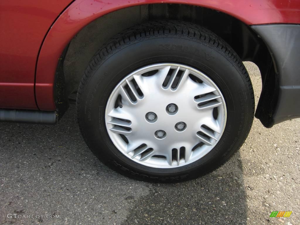 1996 S Series SL1 Sedan - Medium Red / Gray photo #14
