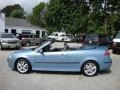 2007 Ice Blue Metallic Saab 9-3 2.0T Convertible  photo #9