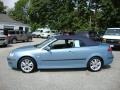 2007 Ice Blue Metallic Saab 9-3 2.0T Convertible  photo #35