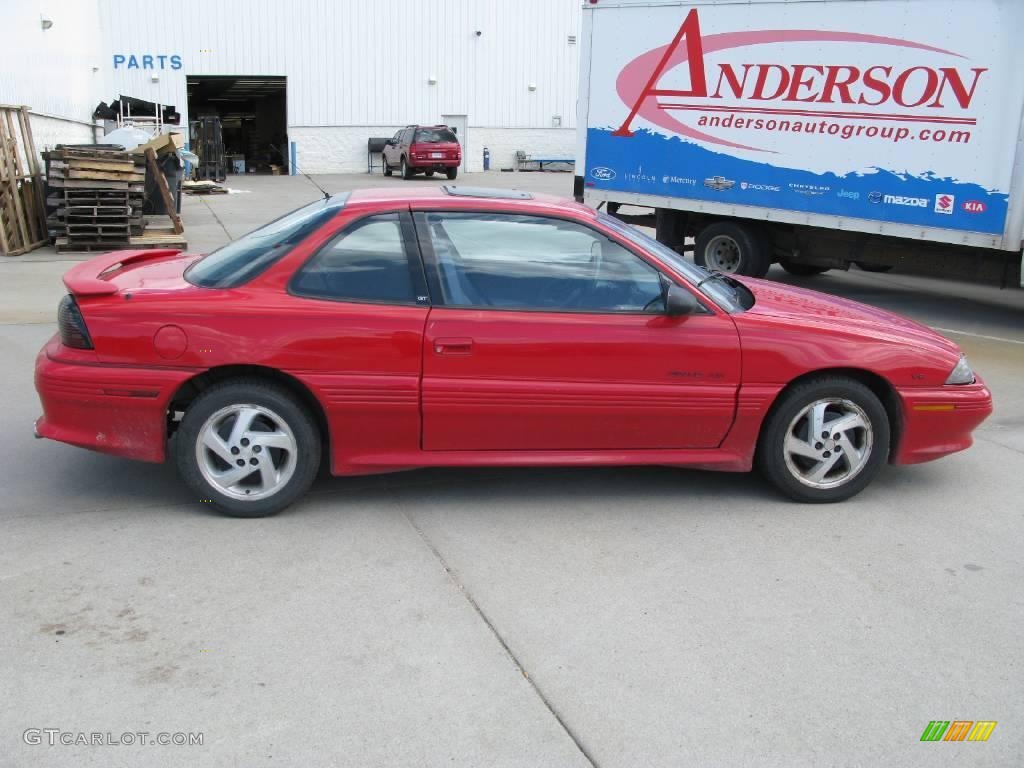 1993 Grand Am GT Coupe - Bright Red / Pewter photo #1