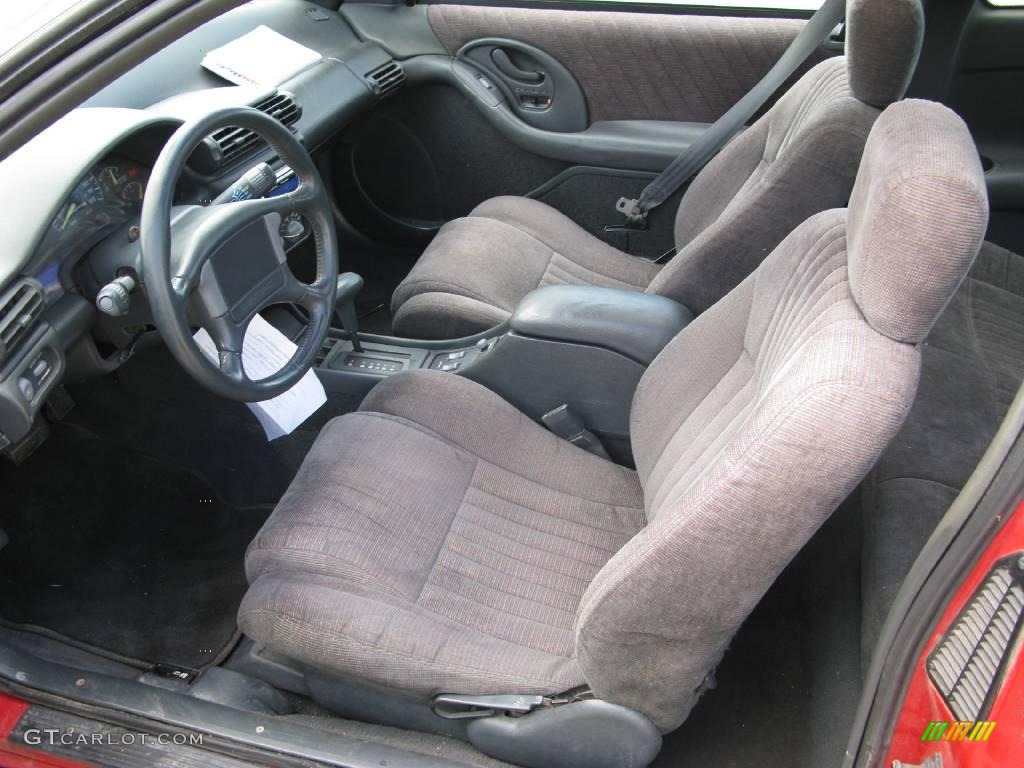 1993 Grand Am GT Coupe - Bright Red / Pewter photo #11