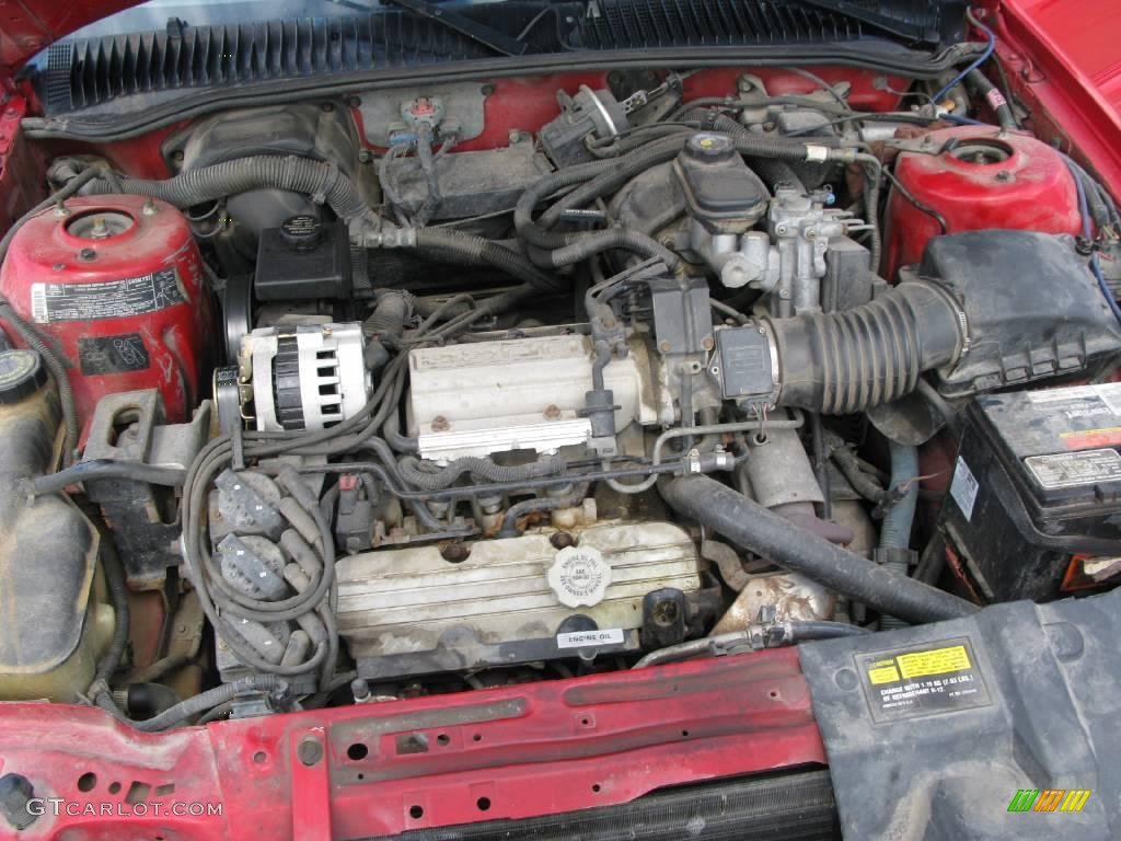 1993 Grand Am GT Coupe - Bright Red / Pewter photo #16