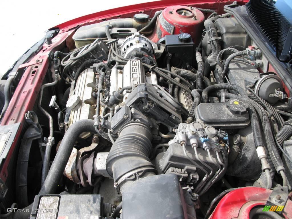 1993 Grand Am GT Coupe - Bright Red / Pewter photo #18
