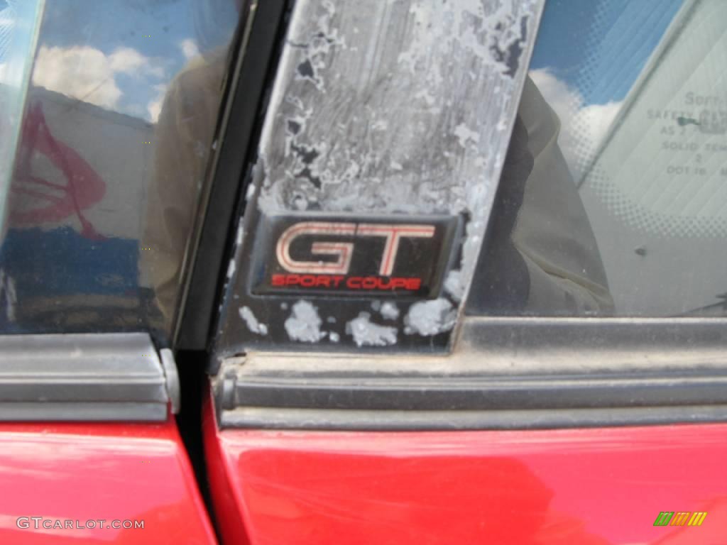 1993 Grand Am GT Coupe - Bright Red / Pewter photo #30