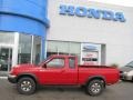 1998 Aztec Red Nissan Frontier XE Extended Cab 4x4  photo #3