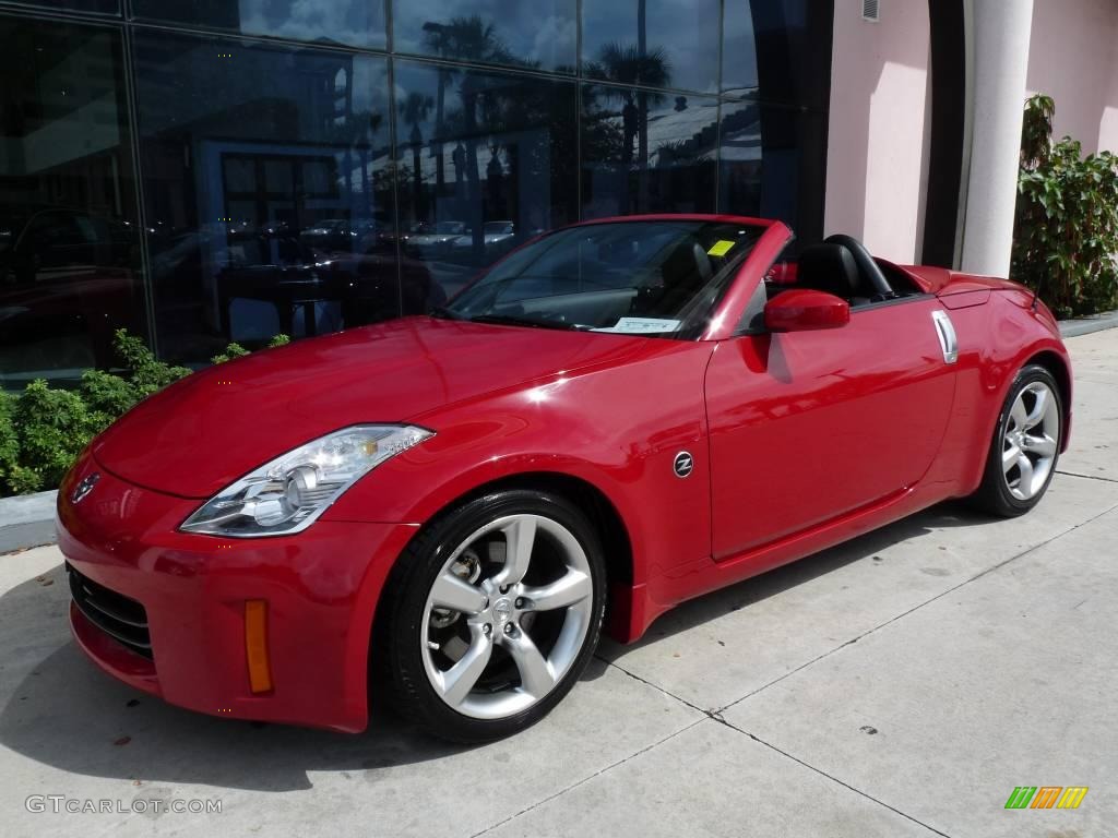 2007 350Z Touring Roadster - Redline / Charcoal photo #1