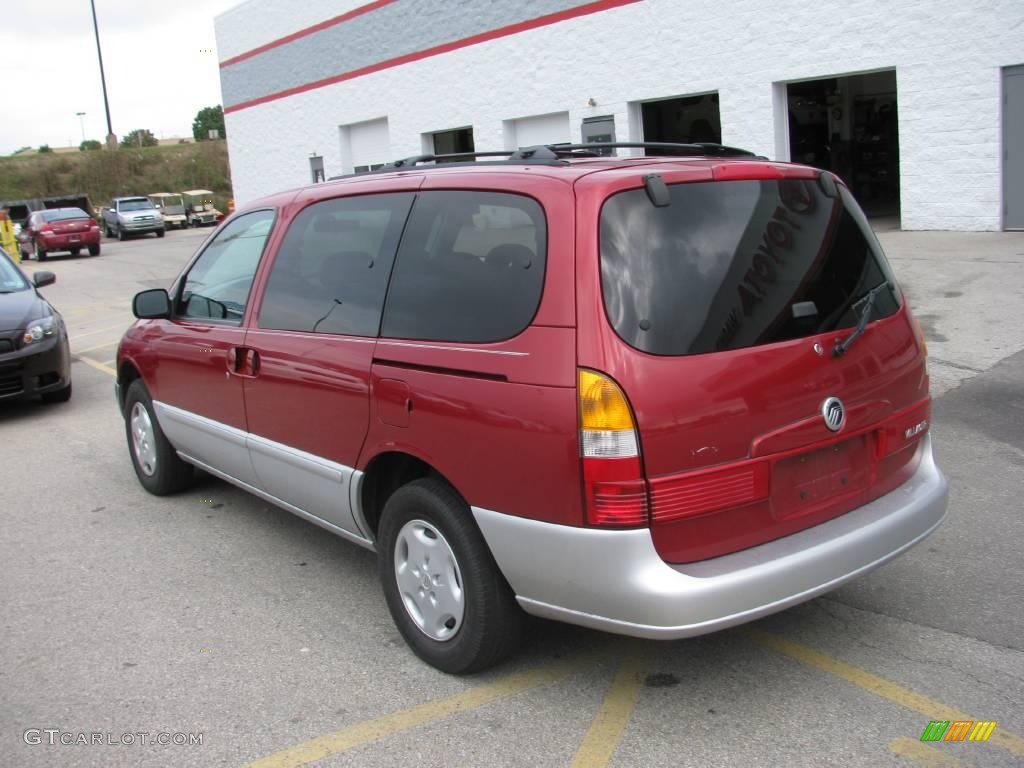 2002 Villager  - Toreador Red Metallic / Portland Gray photo #4