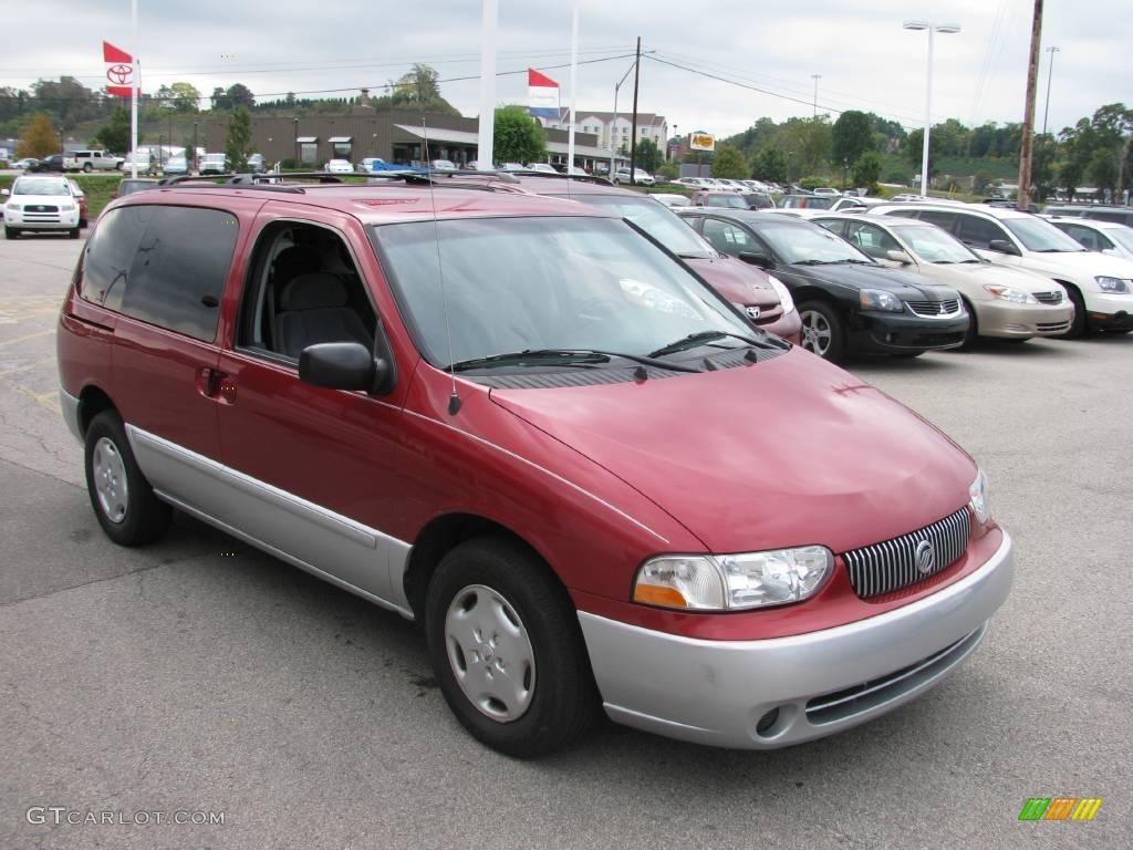 2002 Villager  - Toreador Red Metallic / Portland Gray photo #8
