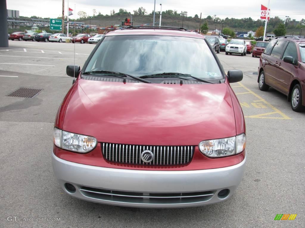 2002 Villager  - Toreador Red Metallic / Portland Gray photo #9