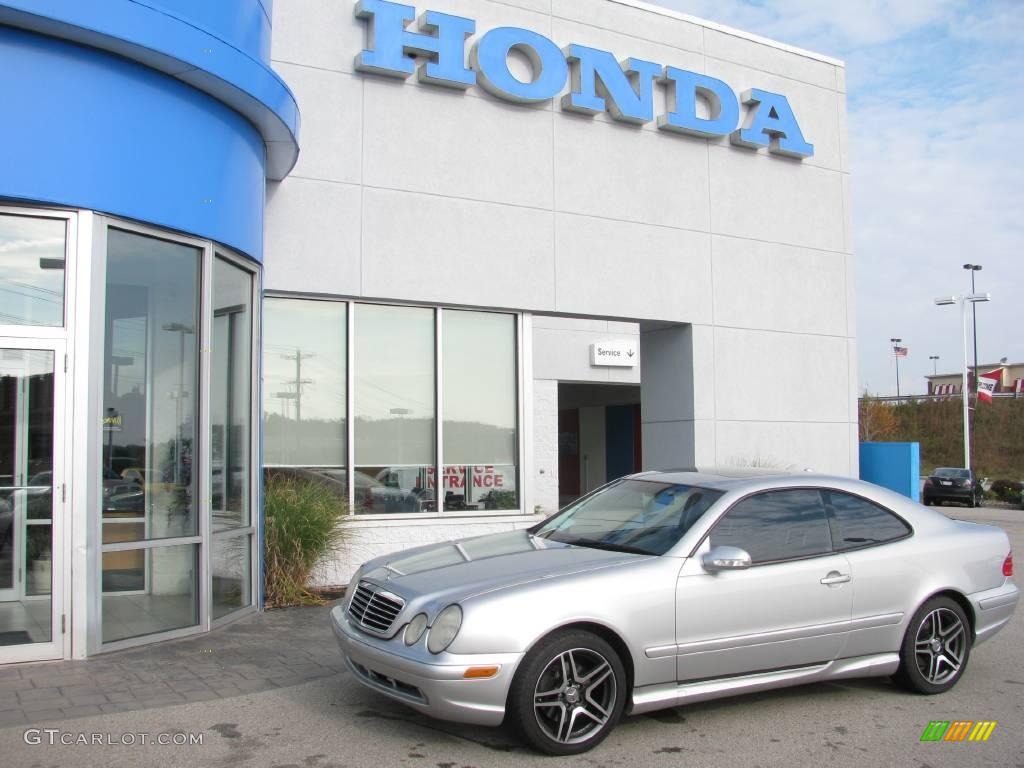 2000 CLK 430 Coupe - Brilliant Silver Metallic / Charcoal photo #1