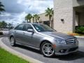 2009 Palladium Silver Metallic Mercedes-Benz C 350 Sport  photo #4