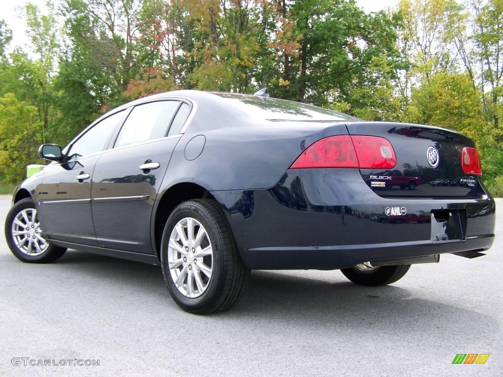 2009 Lucerne CXL - Ming Blue Metallic / Cocoa/Shale photo #4