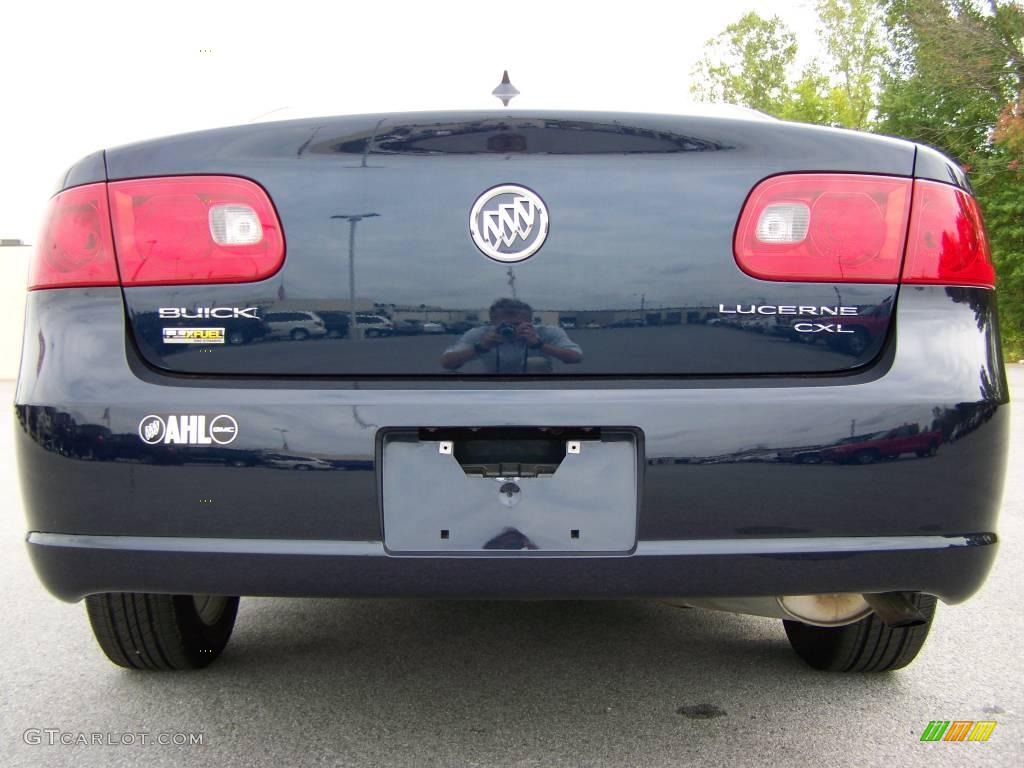 2009 Lucerne CXL - Ming Blue Metallic / Cocoa/Shale photo #6