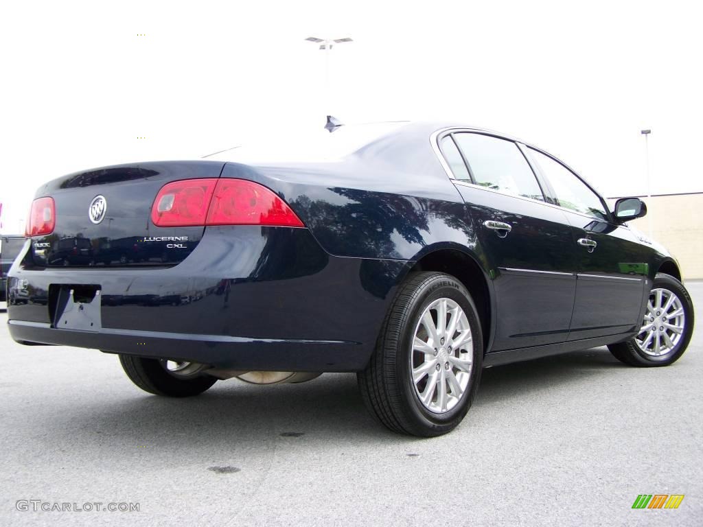 2009 Lucerne CXL - Ming Blue Metallic / Cocoa/Shale photo #7