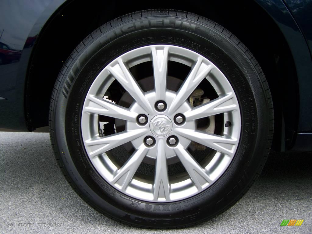 2009 Lucerne CXL - Ming Blue Metallic / Cocoa/Shale photo #8