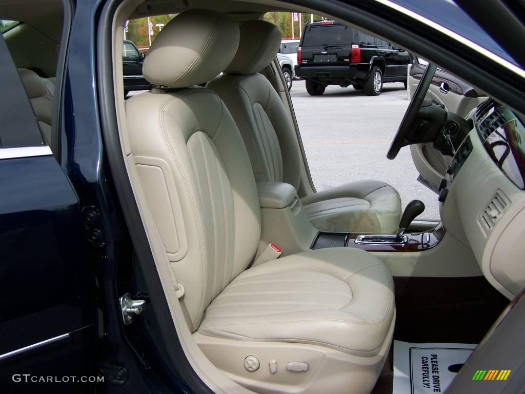 2009 Lucerne CXL - Ming Blue Metallic / Cocoa/Shale photo #13