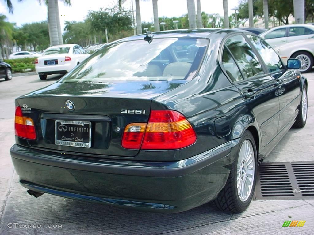 2004 3 Series 325i Sedan - Oxford Green Metallic / Sand photo #3