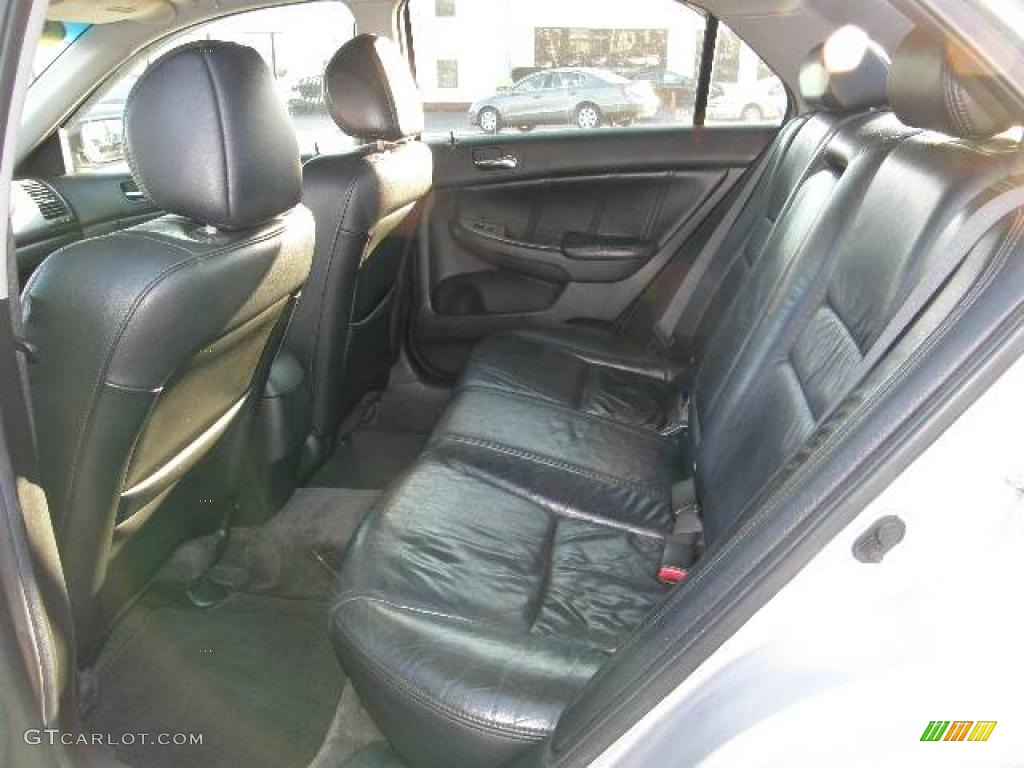 2003 Accord EX Sedan - Satin Silver Metallic / Black photo #10