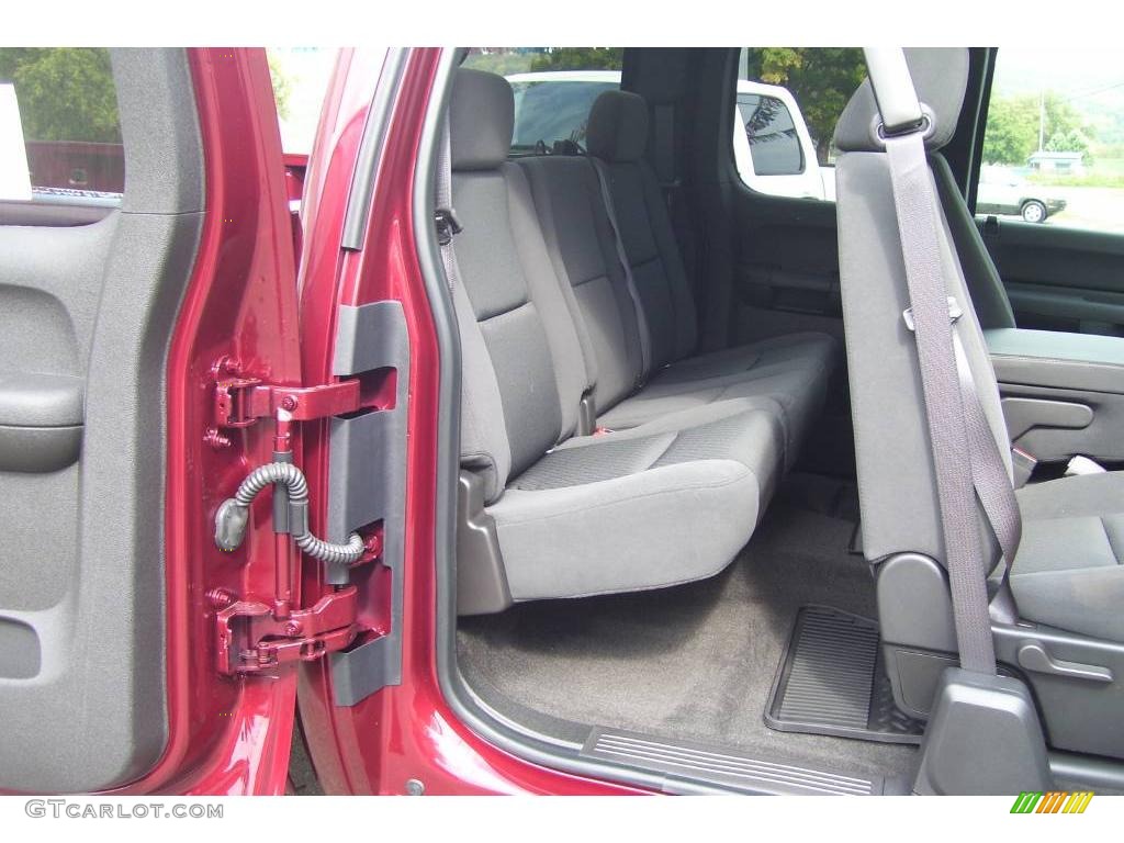 2009 Silverado 1500 LT Extended Cab 4x4 - Deep Ruby Red Metallic / Ebony photo #15
