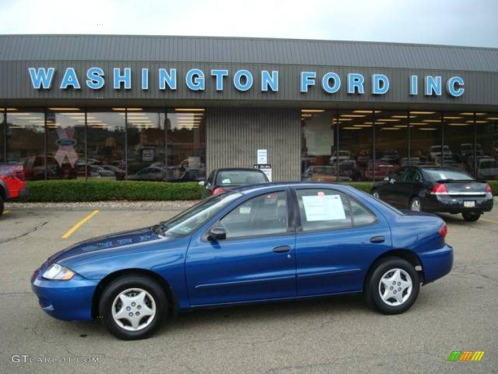 2004 Cavalier Sedan - Arrival Blue Metallic / Graphite photo #1