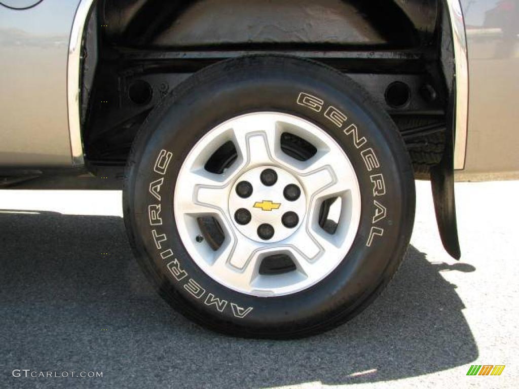 2007 Silverado 1500 LTZ Crew Cab - Graystone Metallic / Ebony Black photo #9