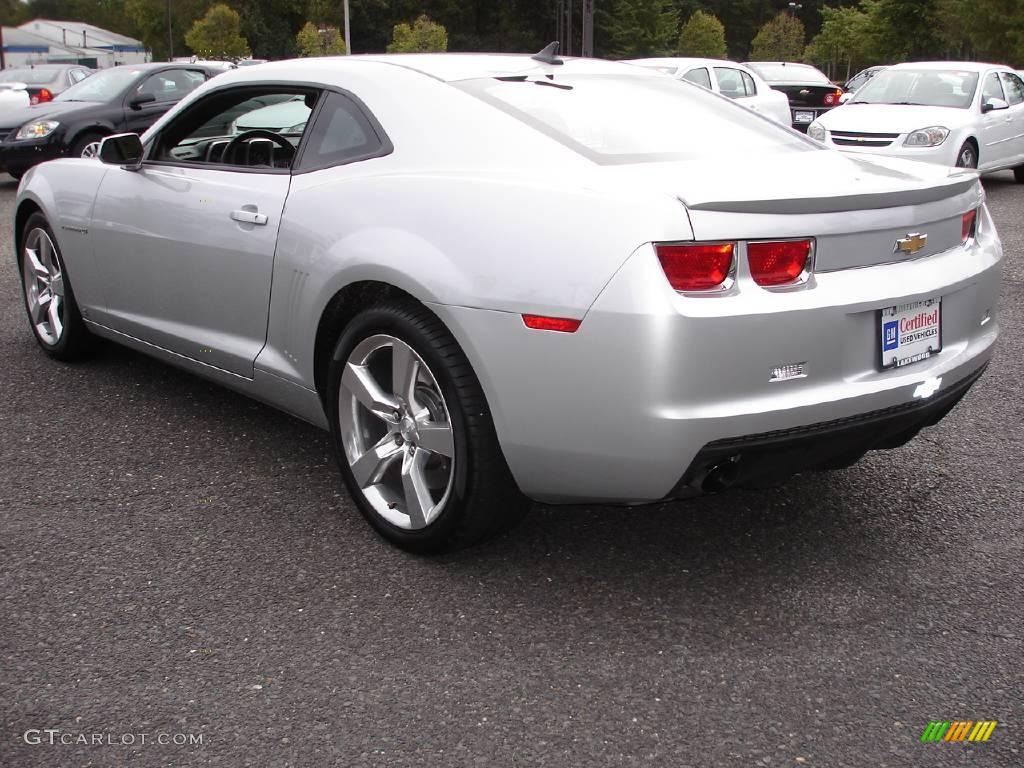 2010 Camaro SS Coupe - Silver Ice Metallic / Black photo #6