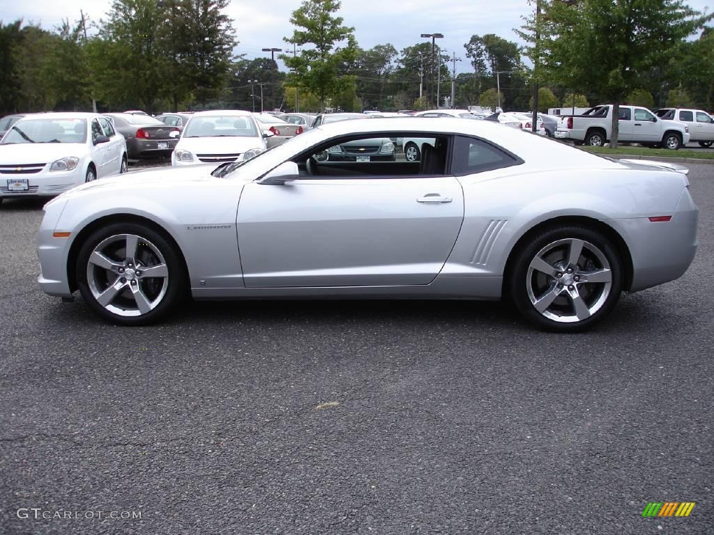 2010 Camaro SS Coupe - Silver Ice Metallic / Black photo #9