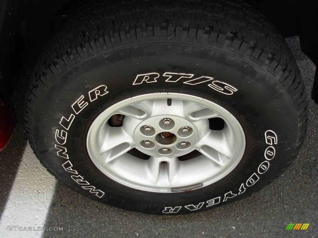 2000 Durango SLT 4x4 - Chili Pepper Red Pearl / Agate Black photo #11