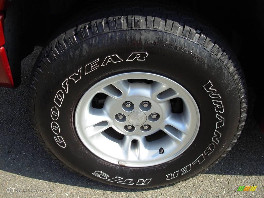 2000 Durango SLT 4x4 - Chili Pepper Red Pearl / Agate Black photo #14